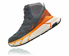 HOKA|Men's TenNine Hike GORE-TEX Castlerock / Persimmon Orange