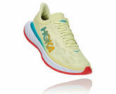 HOKA|Men's Carbon X 2 Luminary Green / Hot Coral