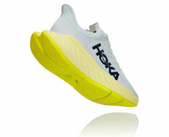 HOKA|Women's Carbon X 2 Blue Flower / Luminary Green