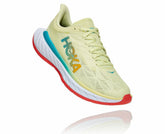 HOKA|Women's Carbon X 2 Luminary Green / Hot Coral