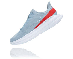 HOKA|Men's Mach 4 Blue Fog / Fiesta