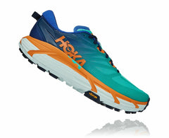 HOKA|Men's Mafate Speed 3 Dazzling Blue / Desert Sun