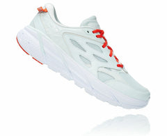 HOKA|All Gender Clifton L Wan Blue / Mandarin Red