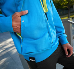 HOKA|All Gender Bondi Hoodie Diva Blue