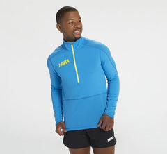 HOKA|Men's 1/2 Zip Midlayer Diva Blue