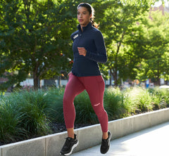 HOKA|Women's 1/2 Zip Midlayer Moonlit Ocean