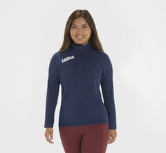 HOKA|Women's 1/2 Zip Midlayer Moonlit Ocean