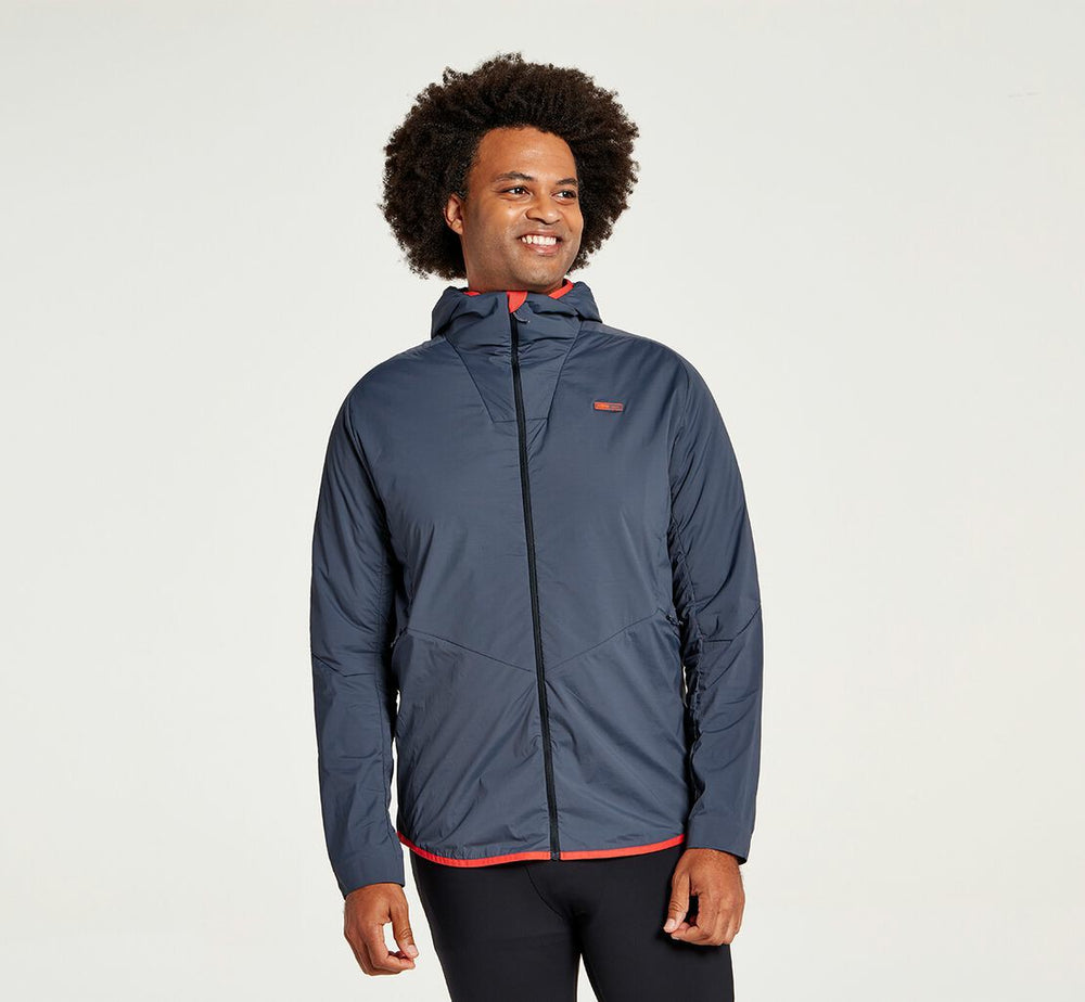 HOKA|Men's Hybrid Run Jacket Ombre Blue