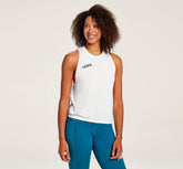HOKA|Women's Performance Utility Tank White