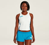 HOKA|Women's Fitted Tank White