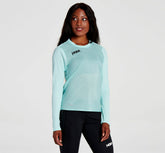 HOKA|Women's Wind Shirt Blue Tint