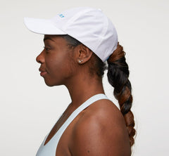 HOKA|All Gender All-Day Hat White / Diva Blue