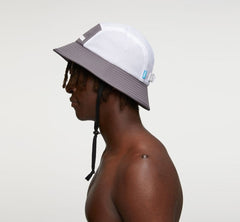 HOKA|All Gender Adventure Hat Charcoal / White