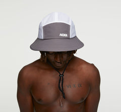 HOKA|All Gender Adventure Hat Charcoal / White
