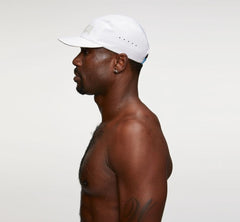 HOKA|All Gender Performance Hat White / Cool Grey