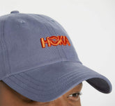 HOKA|All Gender Casual Hat Blue Grey / Vermilion Orange