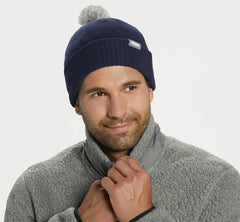 HOKA|All Gender Pom Beanie Moonlit Ocean
