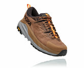 HOKA|Men's Kaha Low GORE-TEX Otter / Persimmon Orange