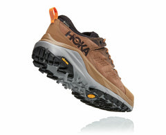 HOKA|Men's Kaha Low GORE-TEX Otter / Persimmon Orange