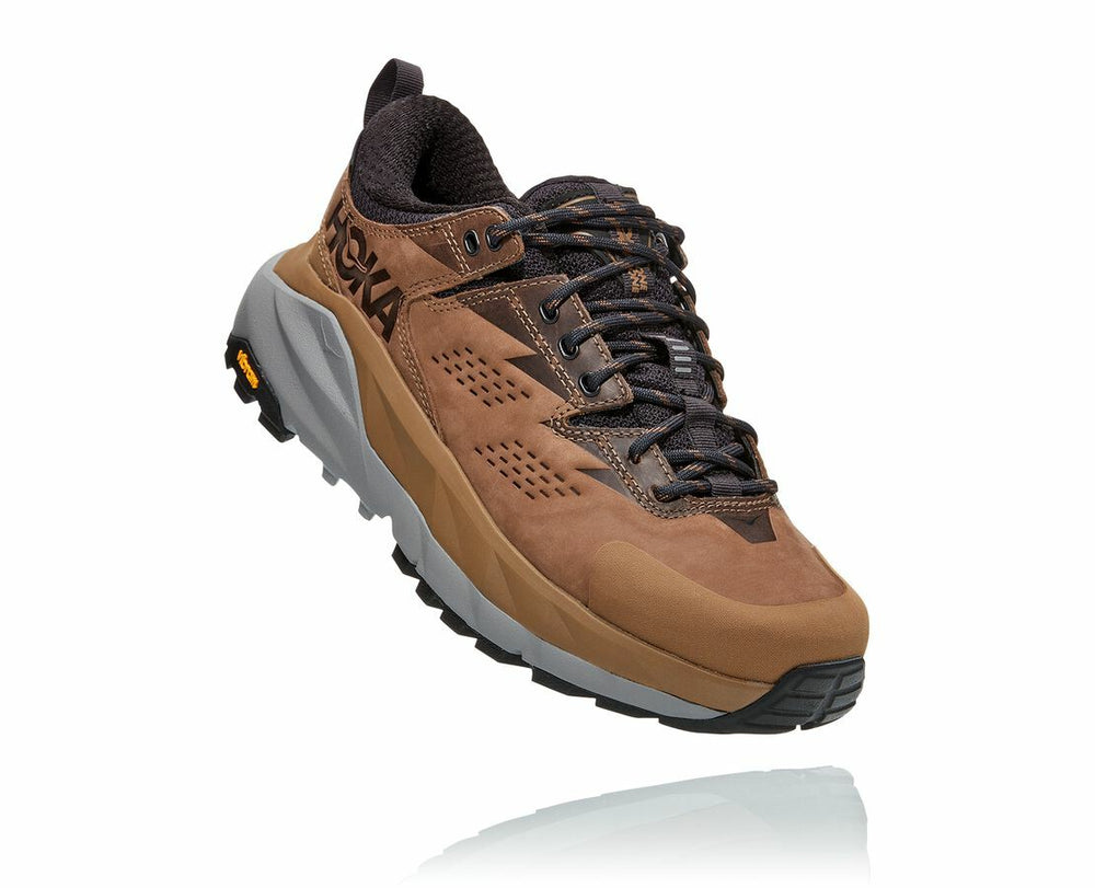 HOKA|Women's Kaha Low GORE-TEX Otter / Black