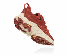 HOKA|Women's Anacapa Low GORE-TEX Cherry Mahogany / Hot Sauce