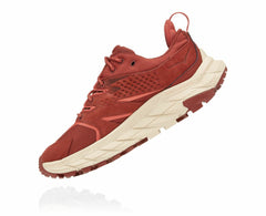 HOKA|Women's Anacapa Low GORE-TEX Cherry Mahogany / Hot Sauce