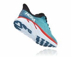 HOKA|Men's Clifton 8 Real Teal / Aquarelle