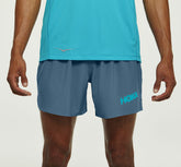 HOKA|Men's Glide 5" Short Real Teal