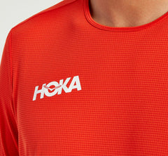 HOKA|Men's Performance Short Sleeve Fiesta