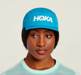 HOKA|All Gender Packable Trail Hat Diva Blue