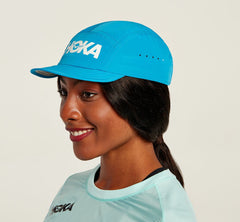 HOKA|All Gender Packable Trail Hat Diva Blue