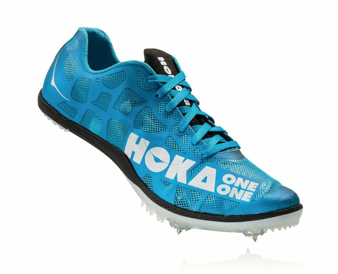 HOKA|Women's Rocket MD Cyan / White