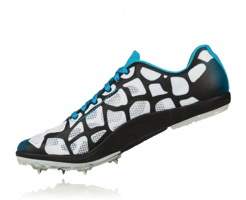 HOKA|Women's Rocket LD White / Cyan