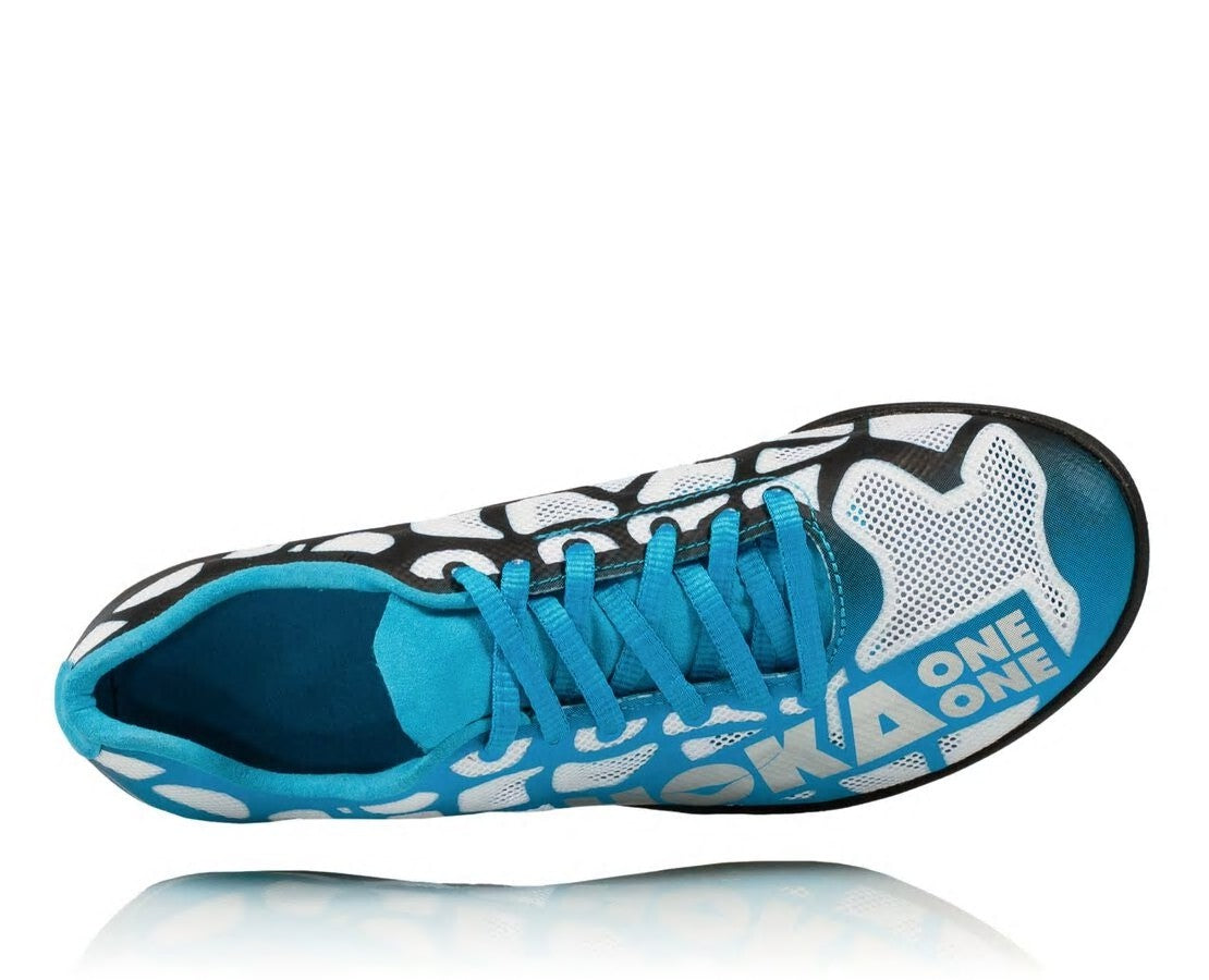 HOKA|Women's Rocket LD White / Cyan