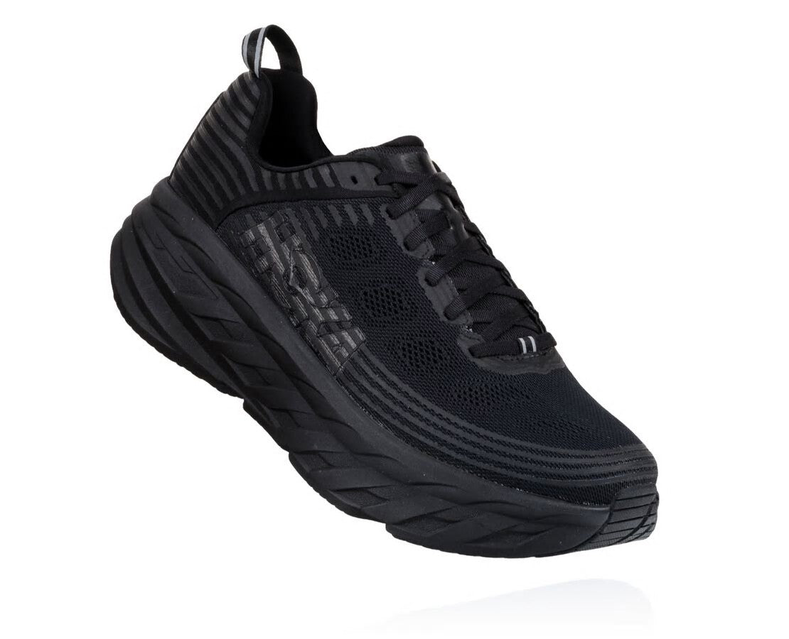 HOKA|Men's Bondi 6 Black / Black
