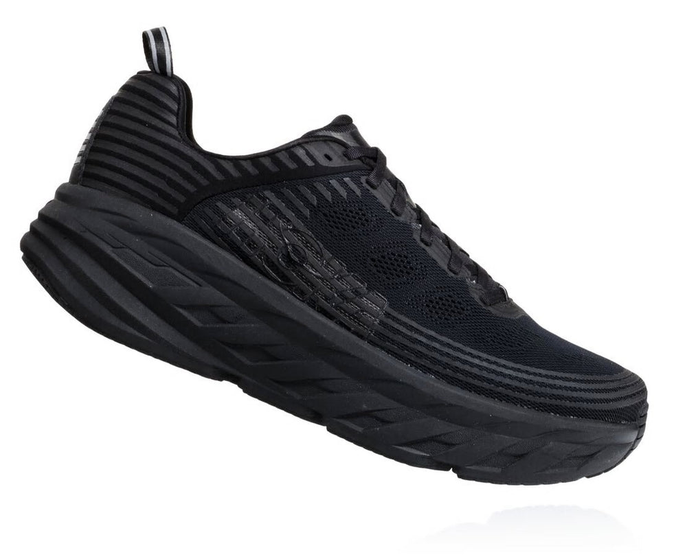 HOKA|Men's Bondi 6 Black / Black