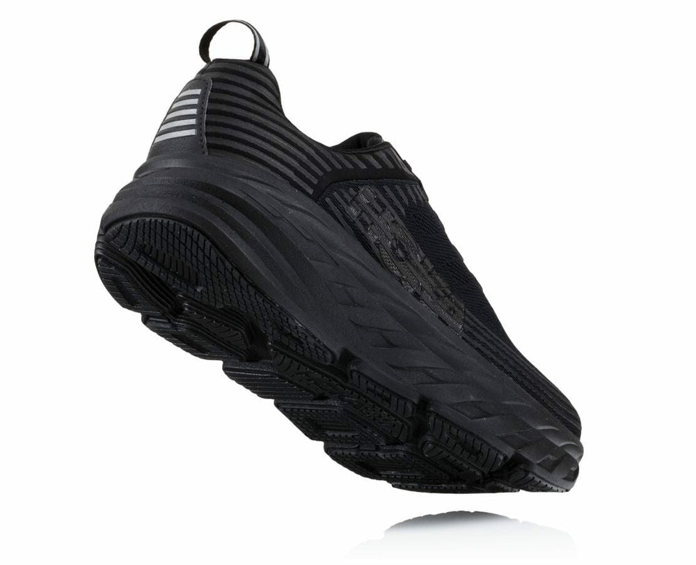 HOKA|Men's Bondi 6 Black / Black