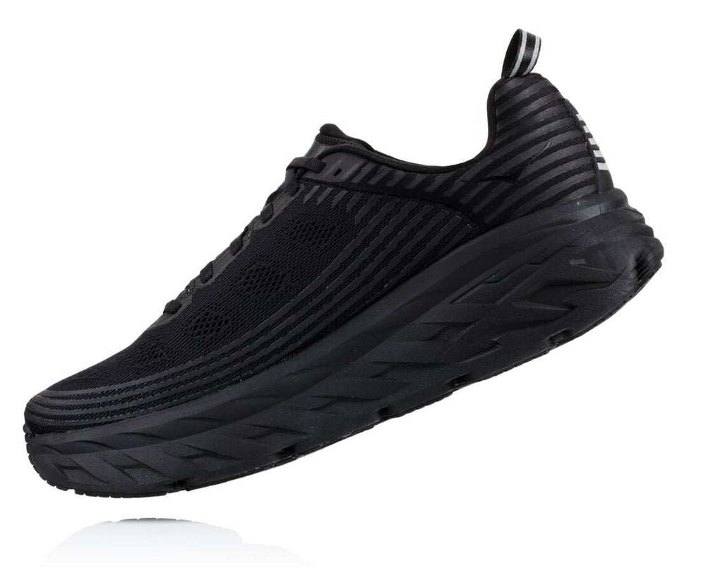 HOKA|Men's Bondi 6 Black / Black