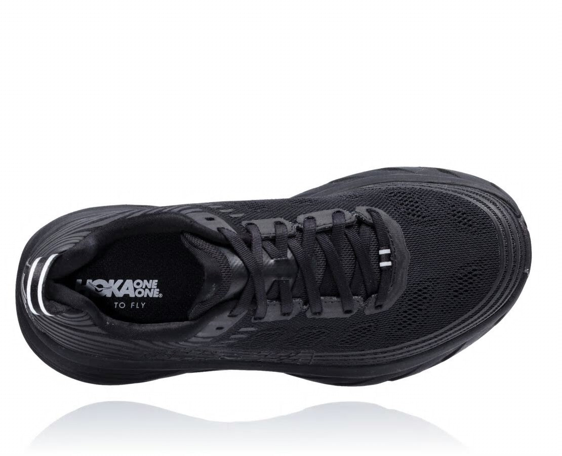 HOKA|Men's Bondi 6 Black / Black