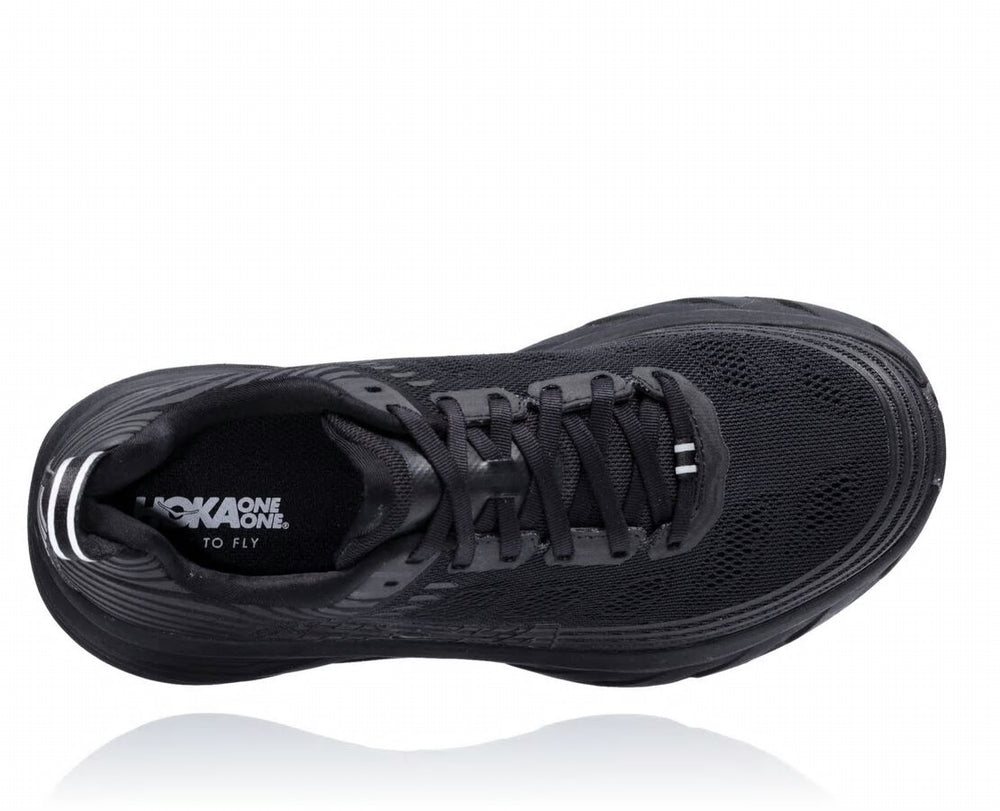 HOKA|Men's Bondi 6 Black / Black