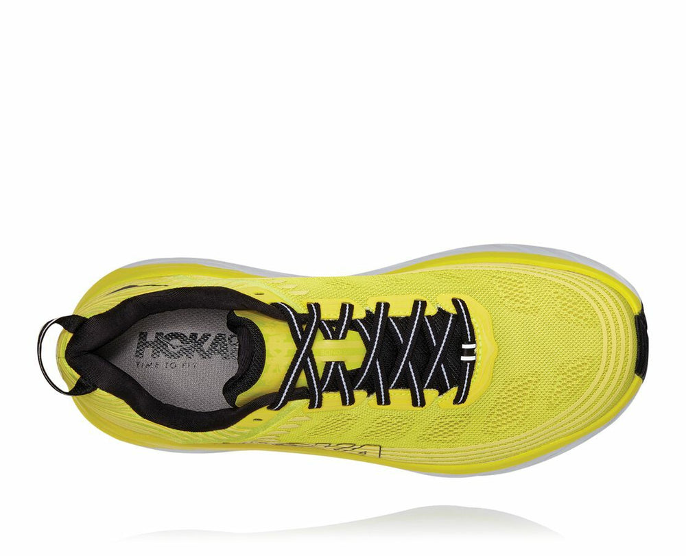 HOKA|Men's Bondi 6 Citrus / Anthracite