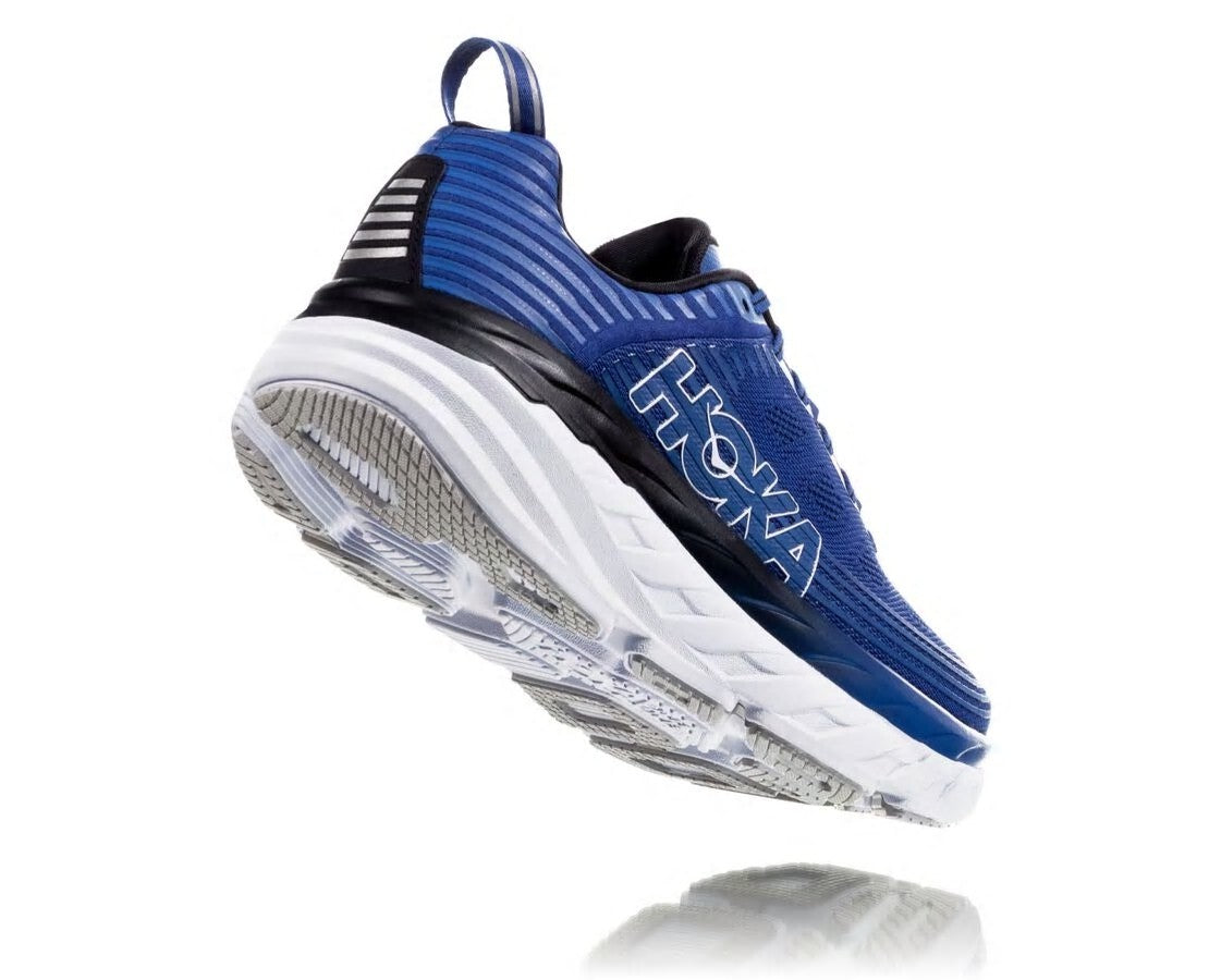 HOKA|Men's Bondi 6 Galaxy Blue / Anthracite