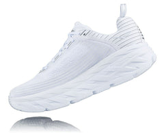 HOKA|Men's Bondi 6 White / White Reflective