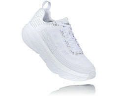 HOKA|Men's Bondi 6 White / White Reflective