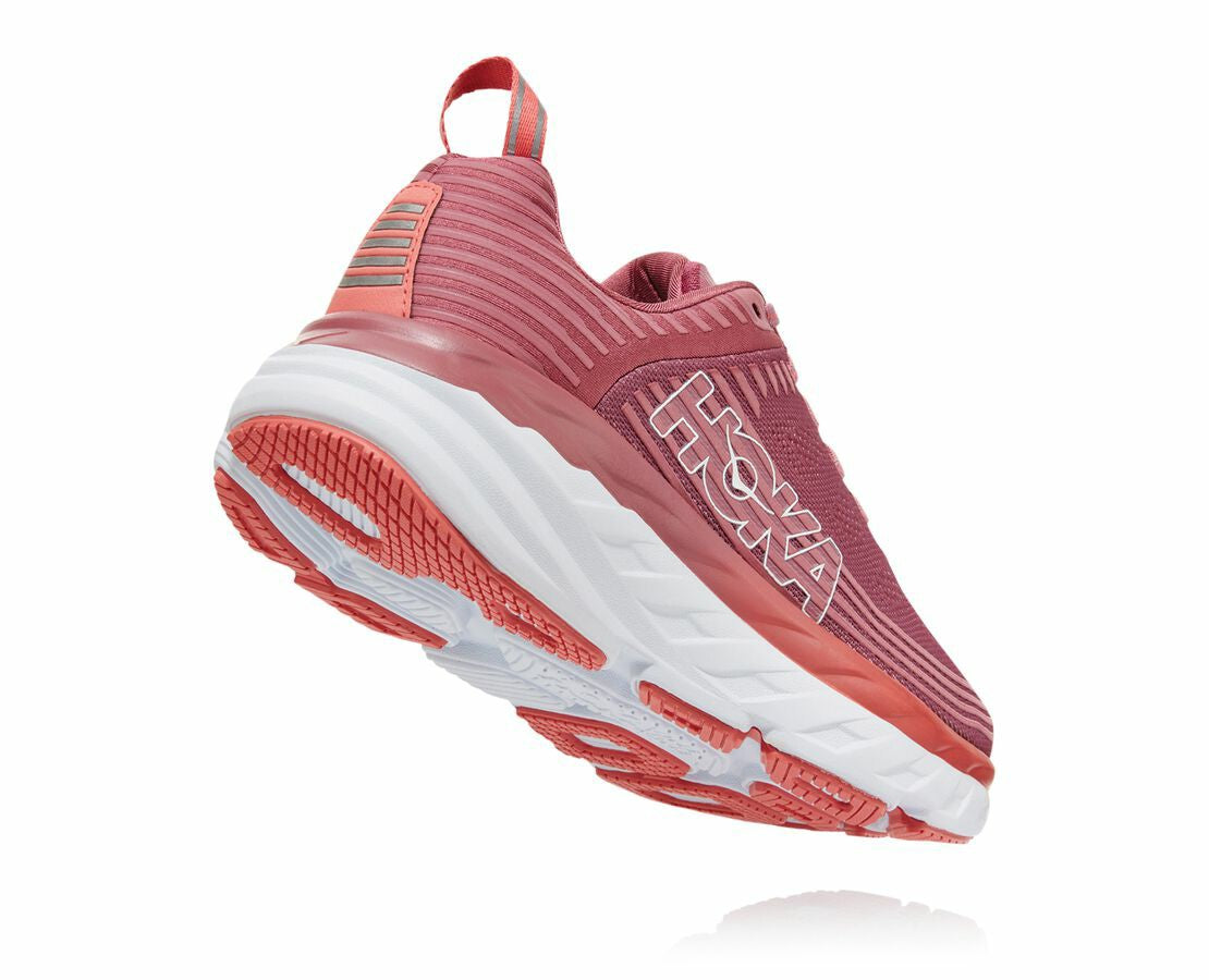HOKA|Women's Bondi 6 Heather Rose / Lantana