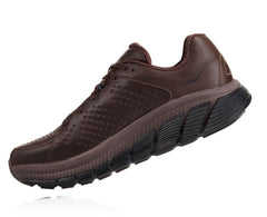 HOKA|Men's Gaviota Leather Demitasse / Black