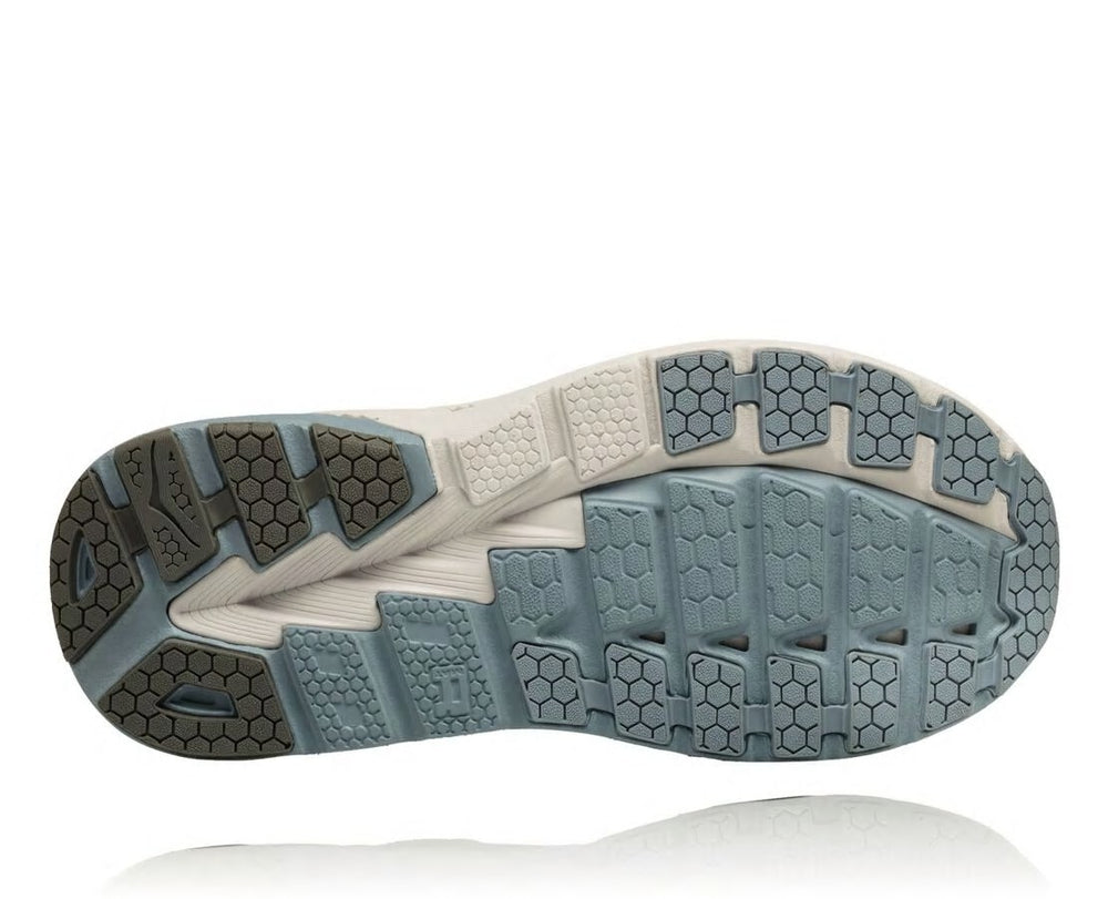 HOKA|Women's Gaviota Leather Charcoal / Tradewinds