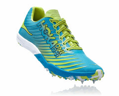 HOKA|Women's EVO XC Spike Cyan / Citrus