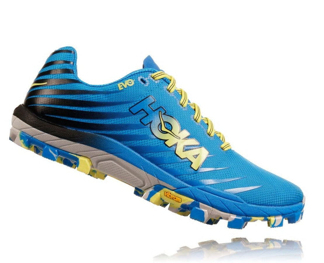 HOKA|Women's EVO Jawz Cyan / Citrus
