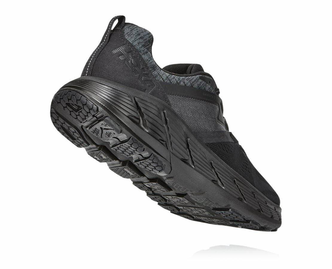 HOKA|Men's Gaviota 2 Black / Dark Shadow